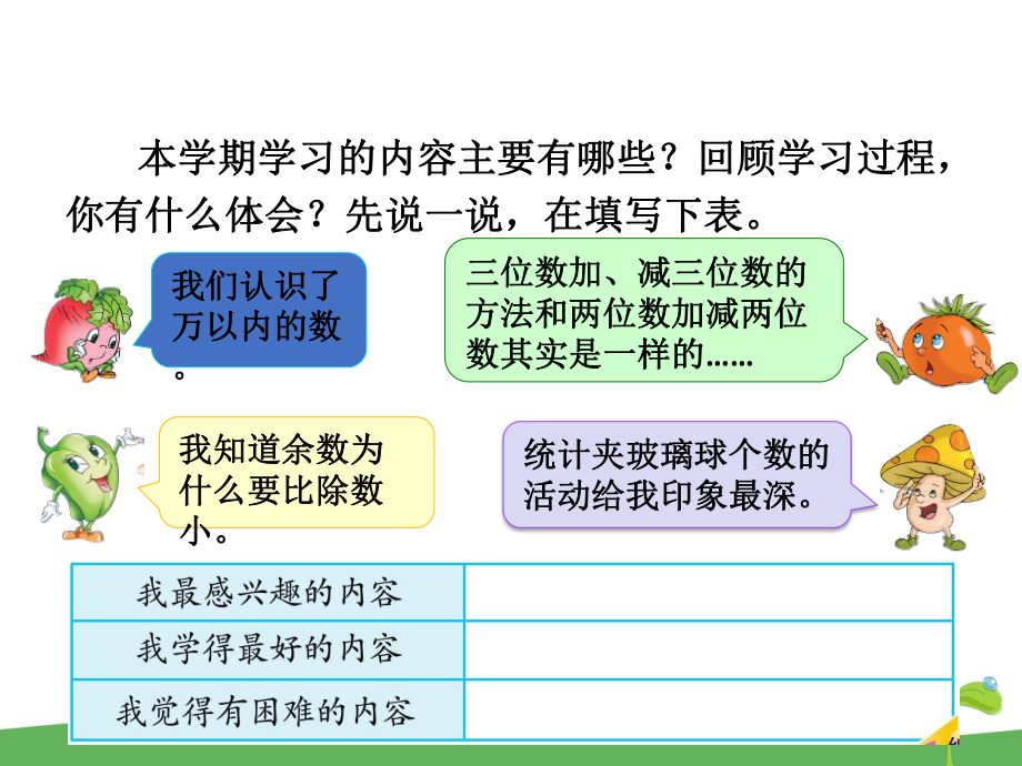 苏教版二年级下册数学9.1-认数和有余数的除法复习ppt课件.ppt_第2页