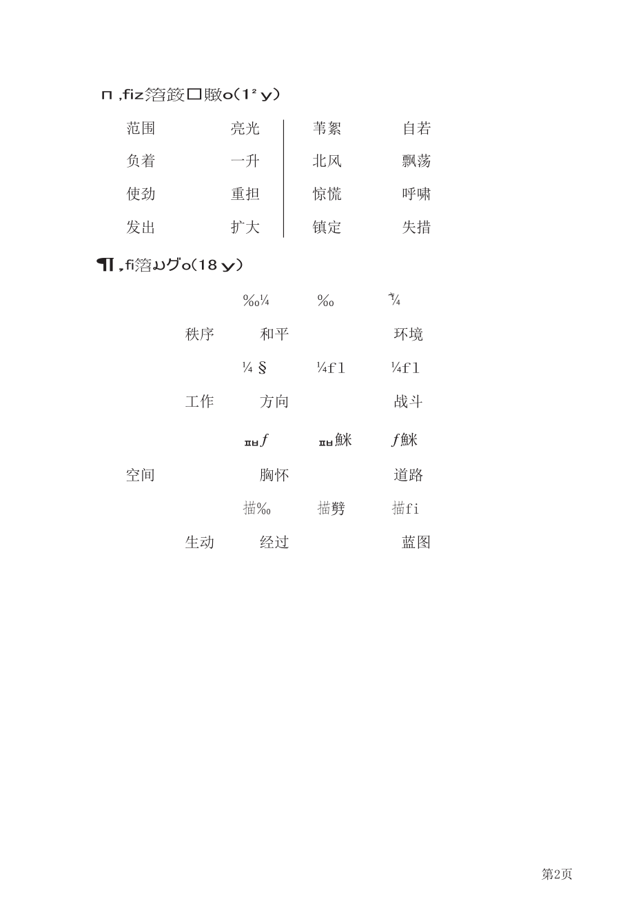 四年级下册语文部编版期末专项测试卷8构词联系(含答案).docx_第2页