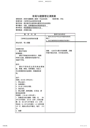 2022年2022年几种常见损伤的治疗教案 .pdf