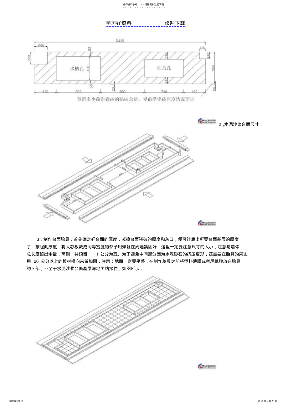 2022年2022年家庭砖溷结构瓷砖橱柜制作方法大全 .pdf_第2页