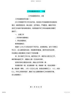 2022年2022年工作自查报告范文篇 .pdf