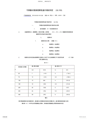 2022年2022年可移动式灯具灯罩免温升测试判定 .pdf