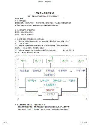 2022年操作系统期末复习资料 .pdf