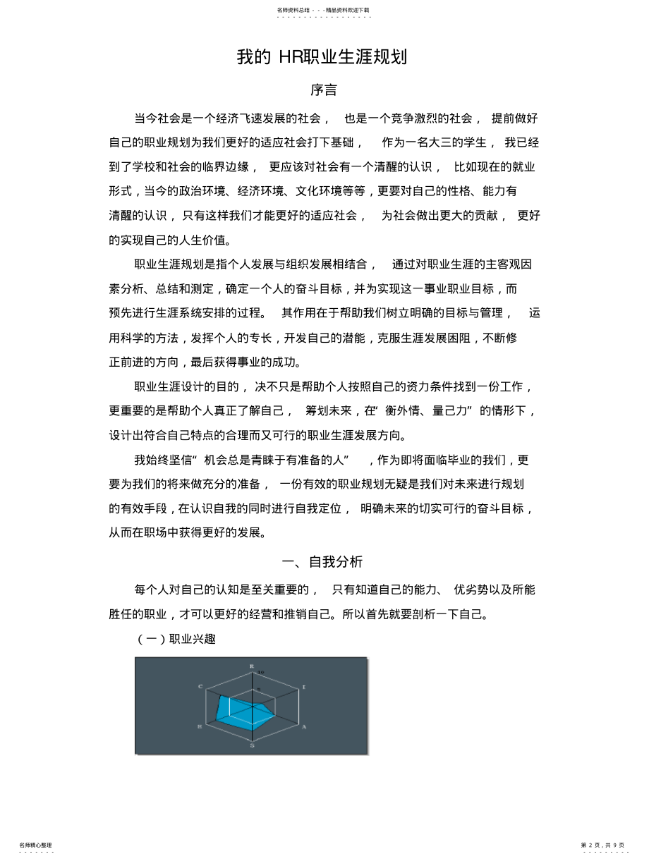 2022年我的HR职业生涯规划 .pdf_第2页