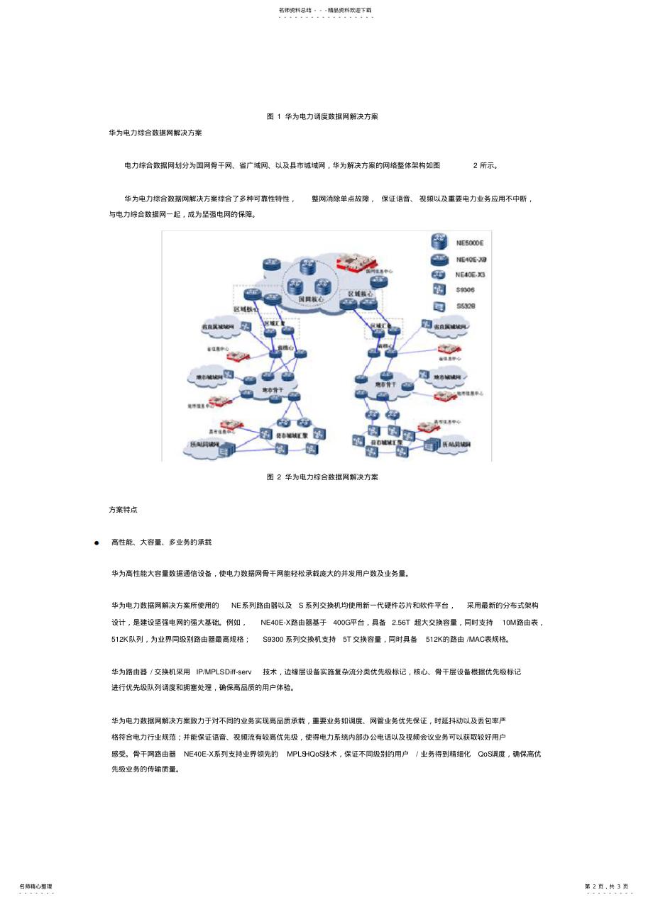 2022年2022年华为电力数据网解决方案 .pdf_第2页