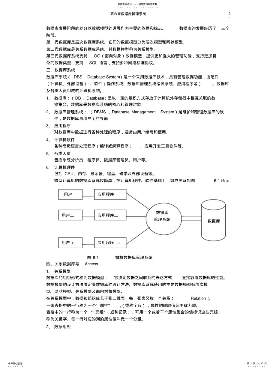 2022年数据库管理ACCES定义 .pdf_第2页