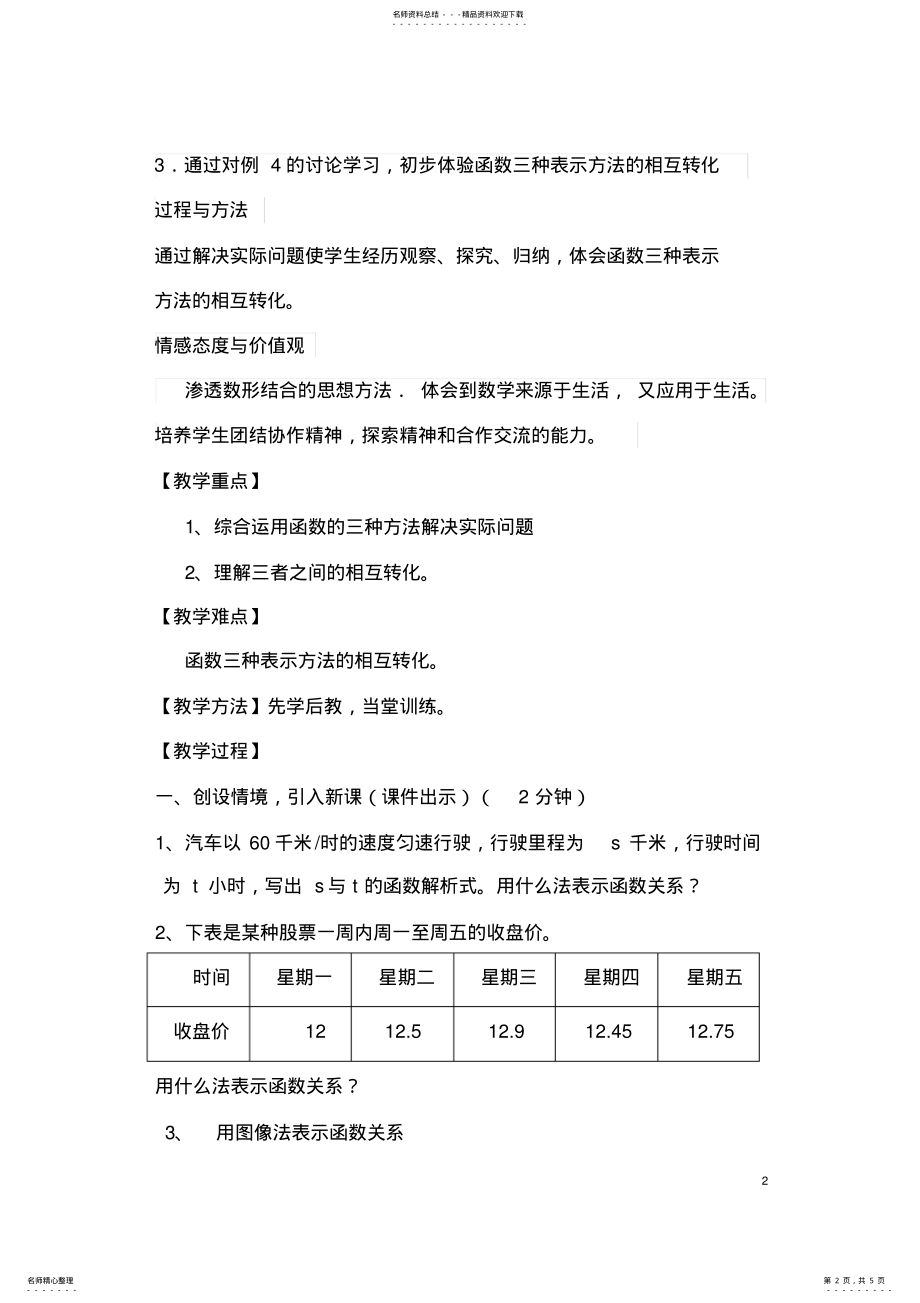 2022年2022年函数的图像教案 .pdf_第2页