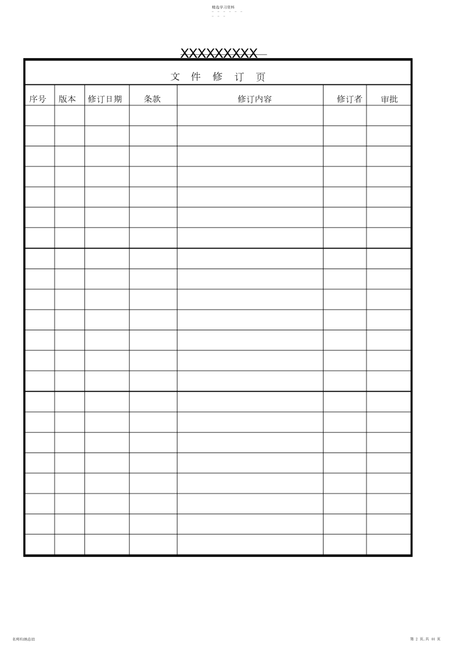 2022年新版ISO质量手册--版2.docx_第2页