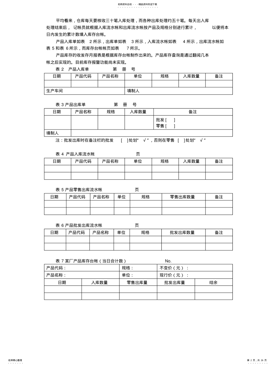 2022年2022年库存管理信息系统的分析、设计和实施 .pdf_第2页