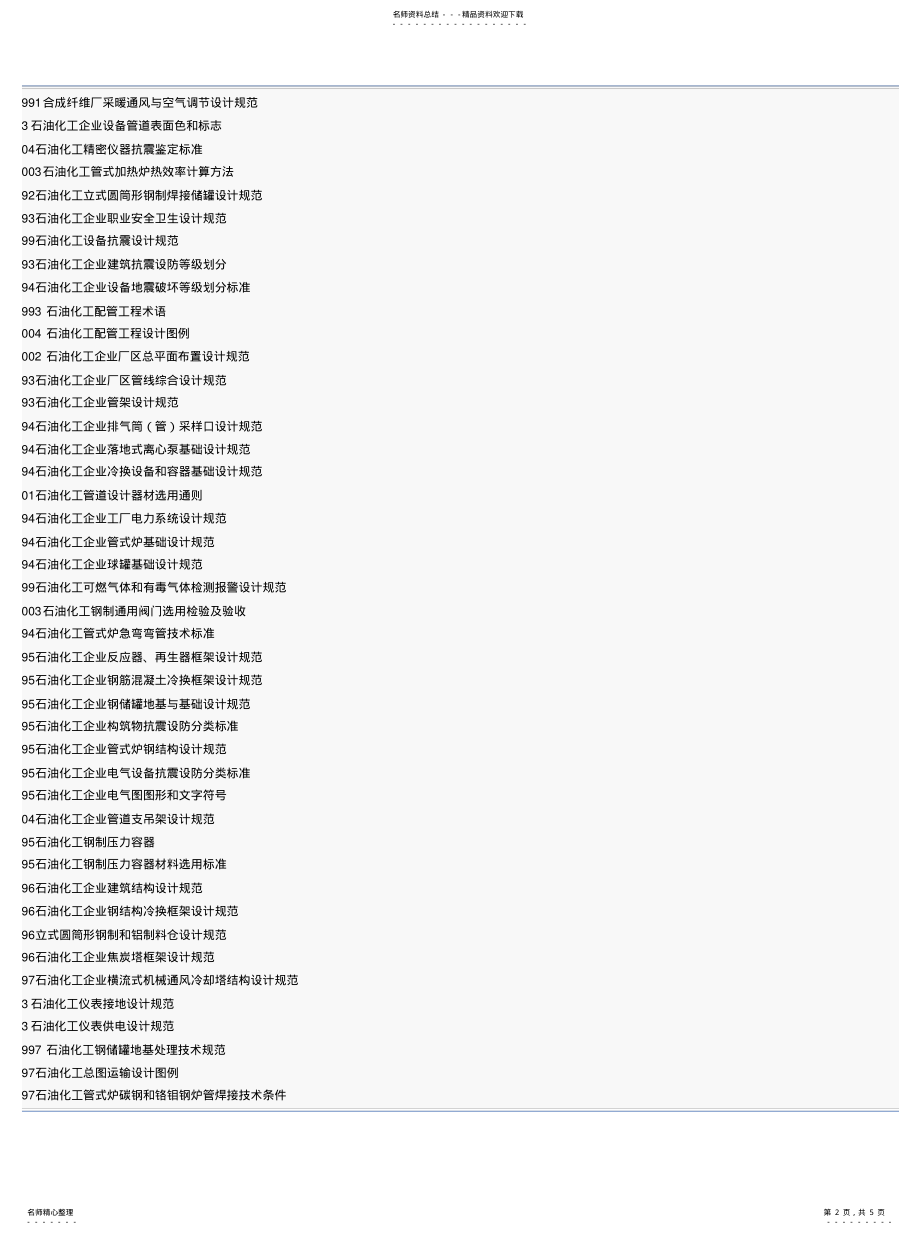 2022年2022年化工规范目录 .pdf_第2页
