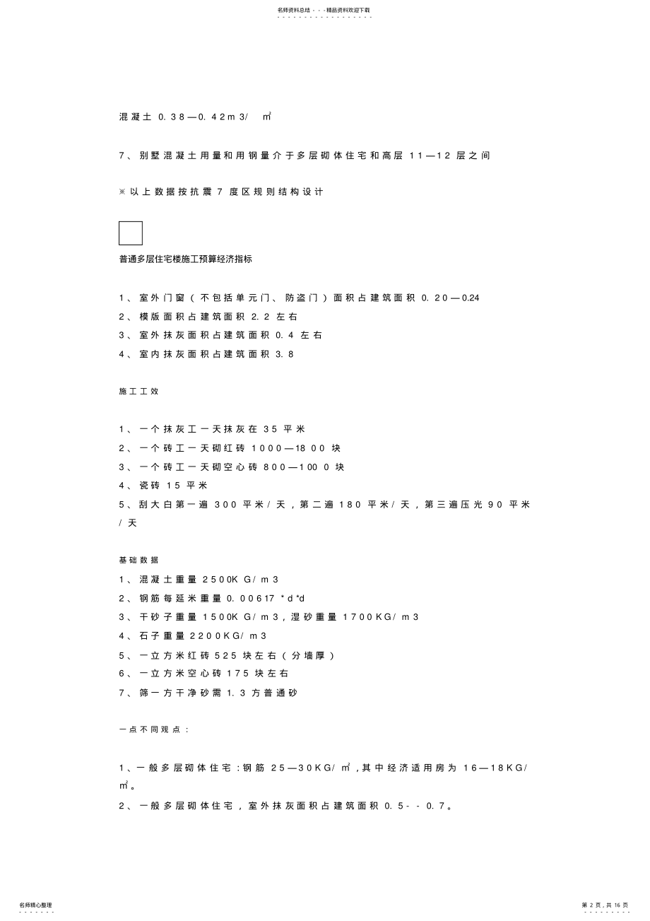 2022年2022年建筑工程经济指标 .pdf_第2页