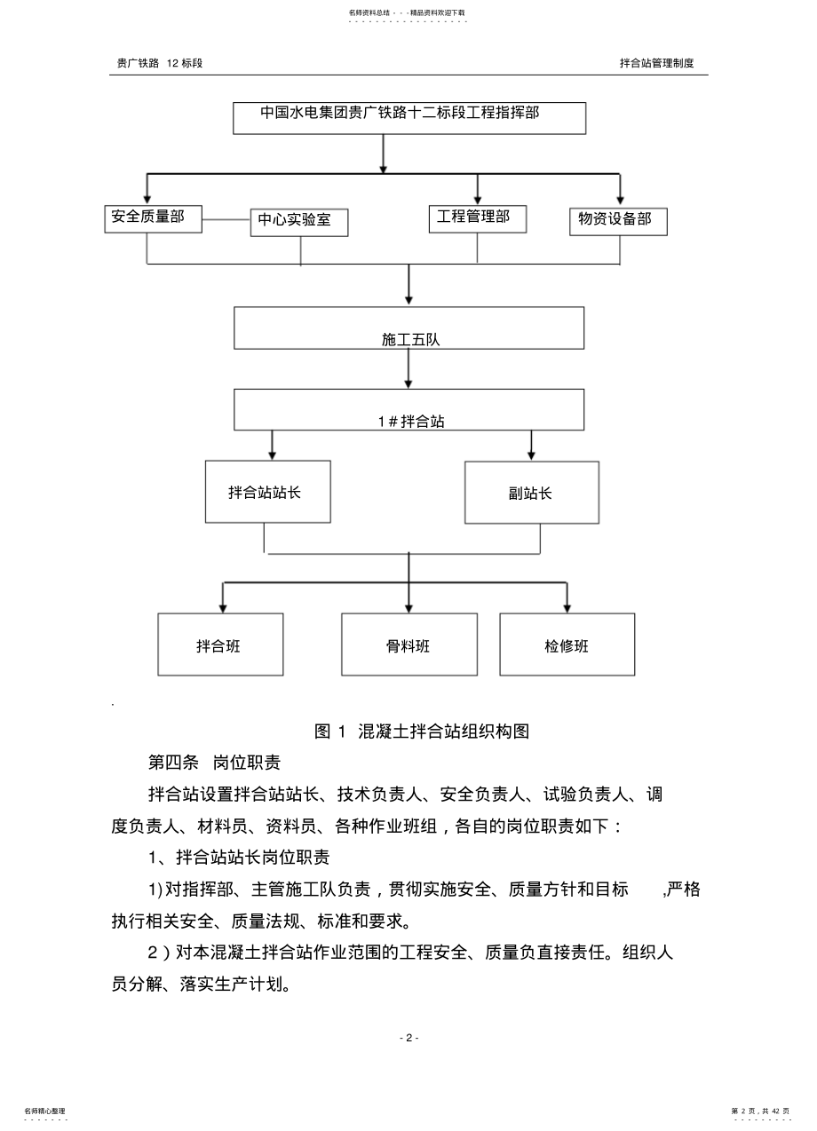 2022年拌合站混凝土质量管理制度 .pdf_第2页