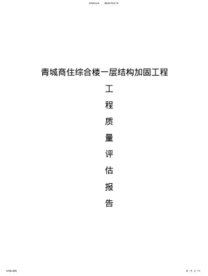 2022年2022年加固工程评估报告 .pdf