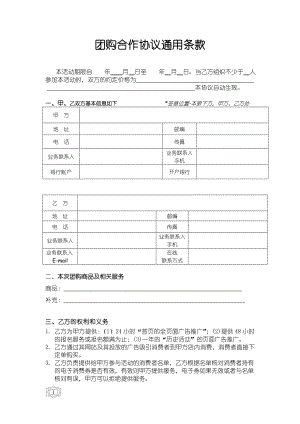 团购合作协议(通用版).doc