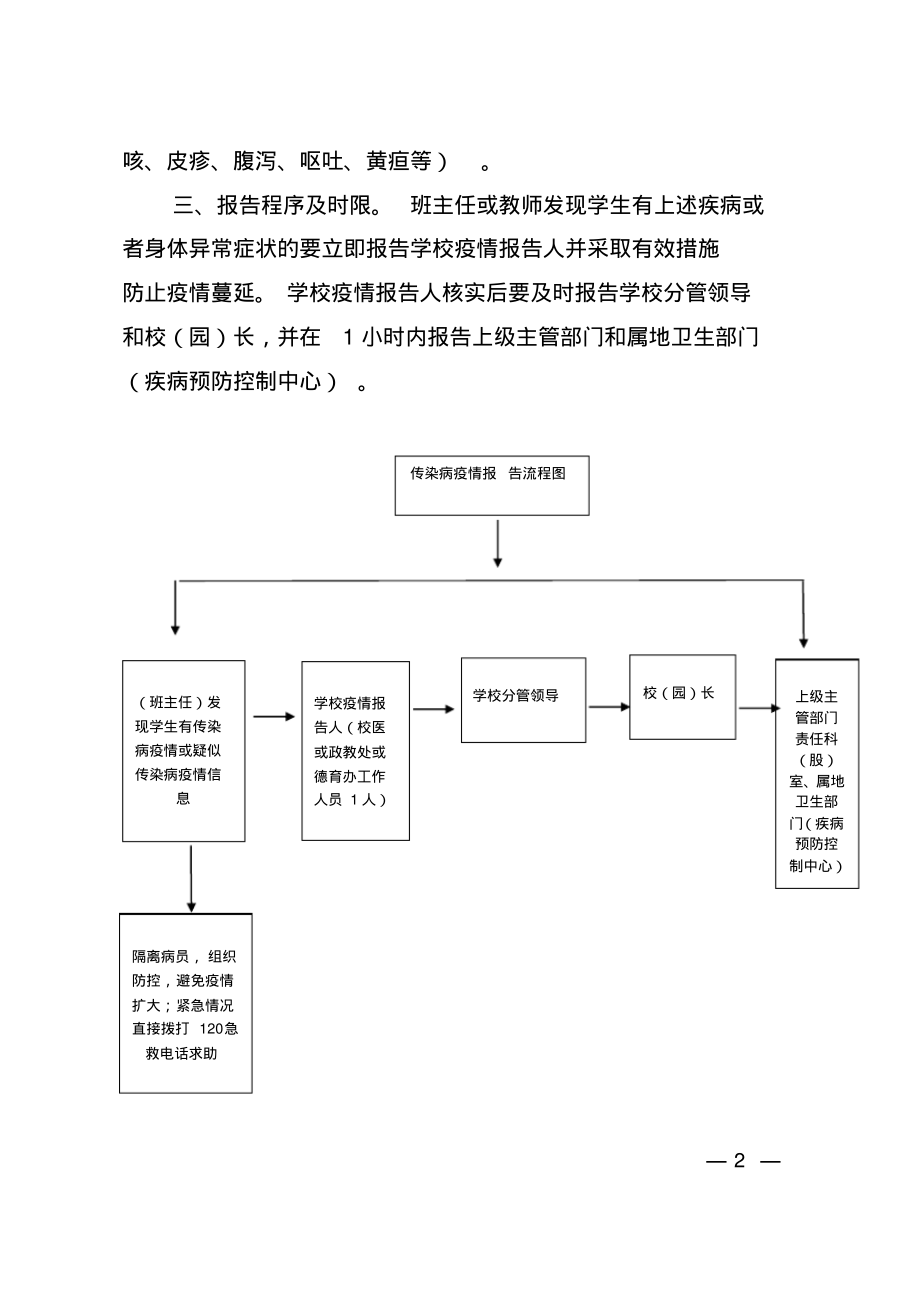 某某学校传染病防控九项制度及表格.pdf_第2页