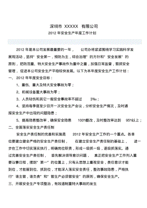 年度安全工作计划.pdf