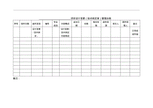 建筑安装公司项目设计变更台账.pdf