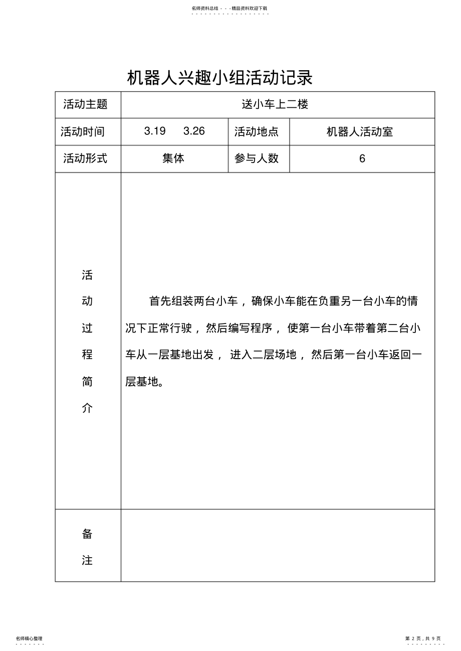 2022年2022年机器人兴趣小组活动记录 .pdf_第2页