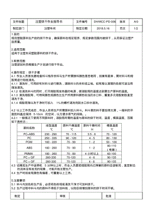 注塑烘干作业指导书.pdf