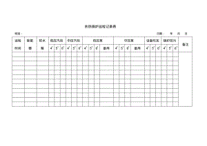 余热锅炉巡检记录表.pdf