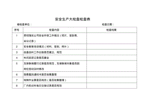 安全生产大检查检查表.pdf