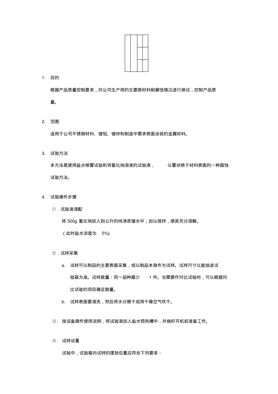 盐雾试验方法及检验标准.pdf_第1页