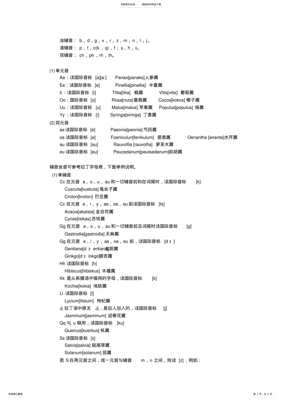 2022年2022年拉丁语发音 .pdf_第2页