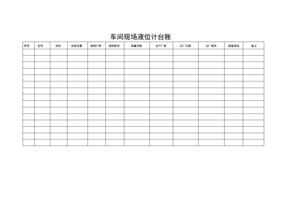 车间现场液位计台账.pdf_第1页