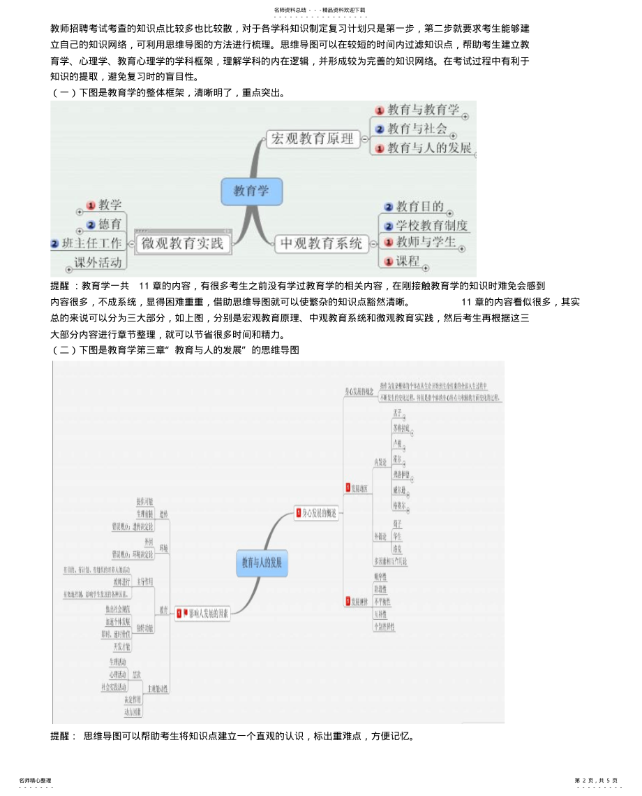 2022年2022年教师资格证考试三个月复习计划 .pdf_第2页