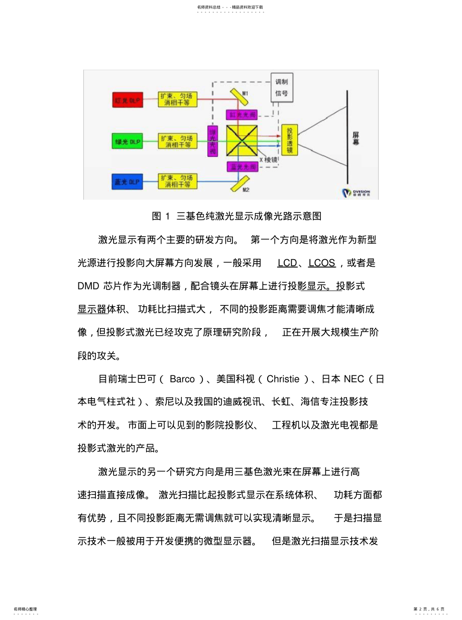 2022年2022年激光显示行业深度报告 .pdf_第2页