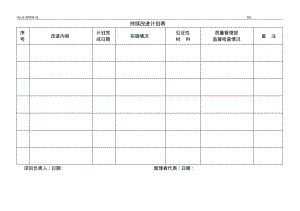 持续改进计划表.pdf