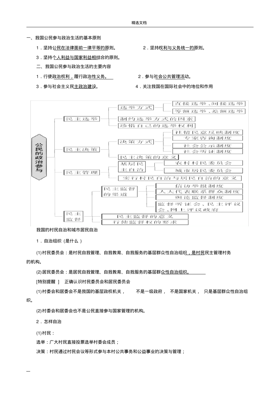 高中政治必修二政治生活主观题答题术语.pdf_第2页