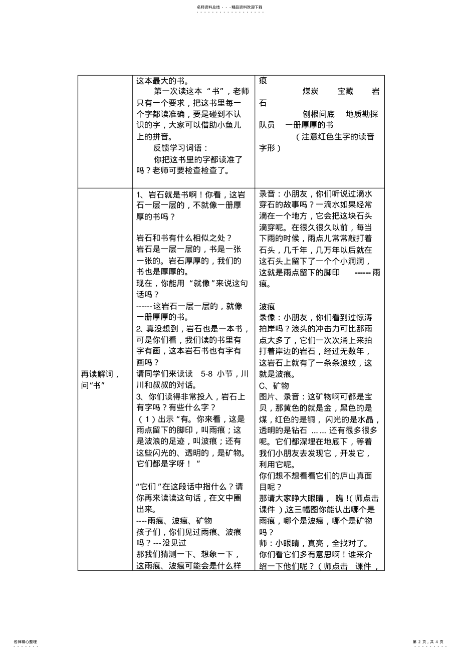 2022年2022年教学设计《最大的“书”》 .pdf_第2页