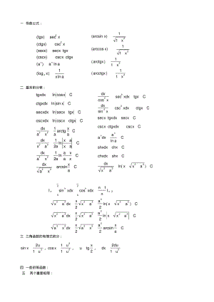 高等数学公式汇总.pdf