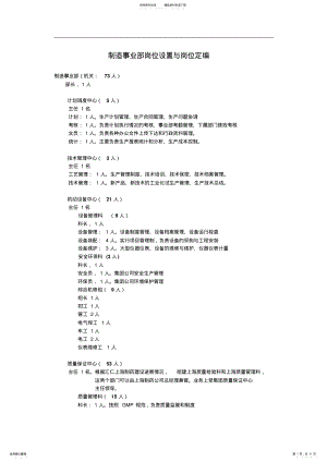 2022年2022年汇仁组织结构设计-岗位设置和定编.doc .pdf