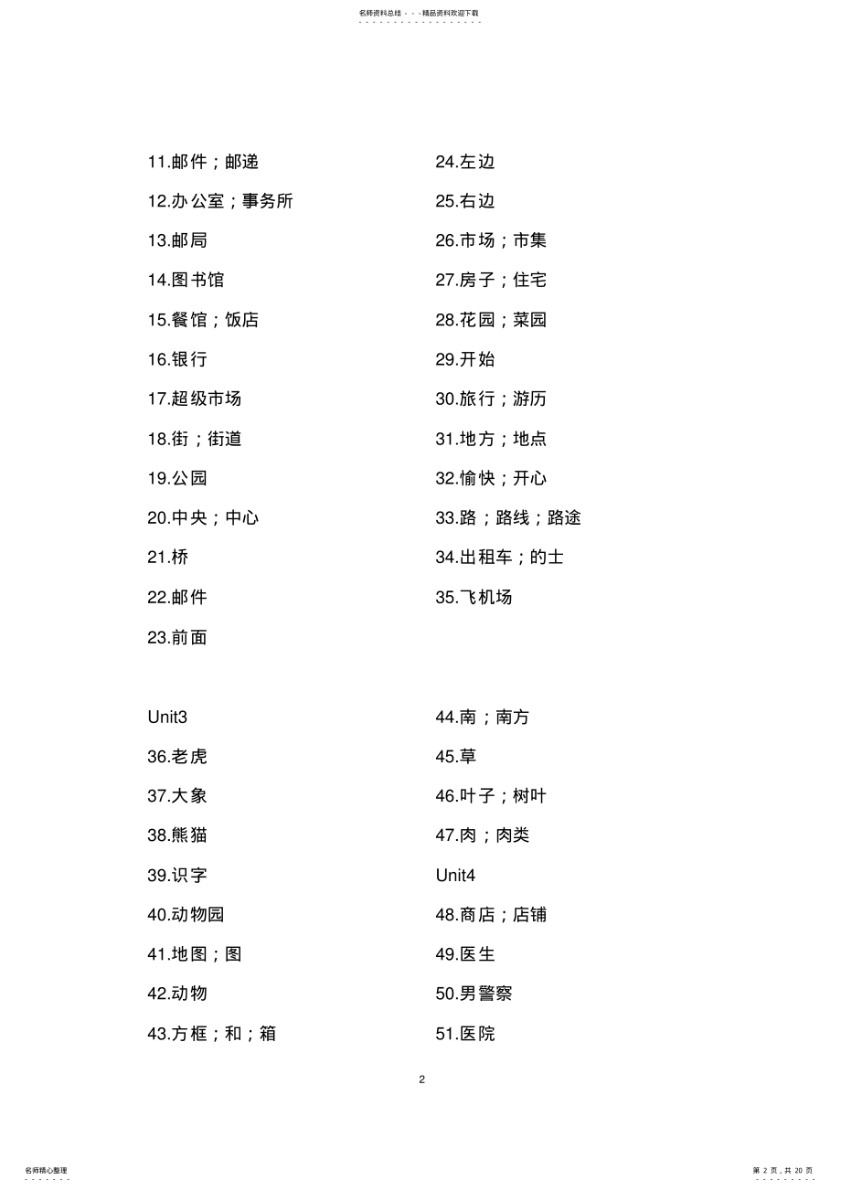 2022年新目标初中七年级下英语冠词总复习 .pdf_第2页