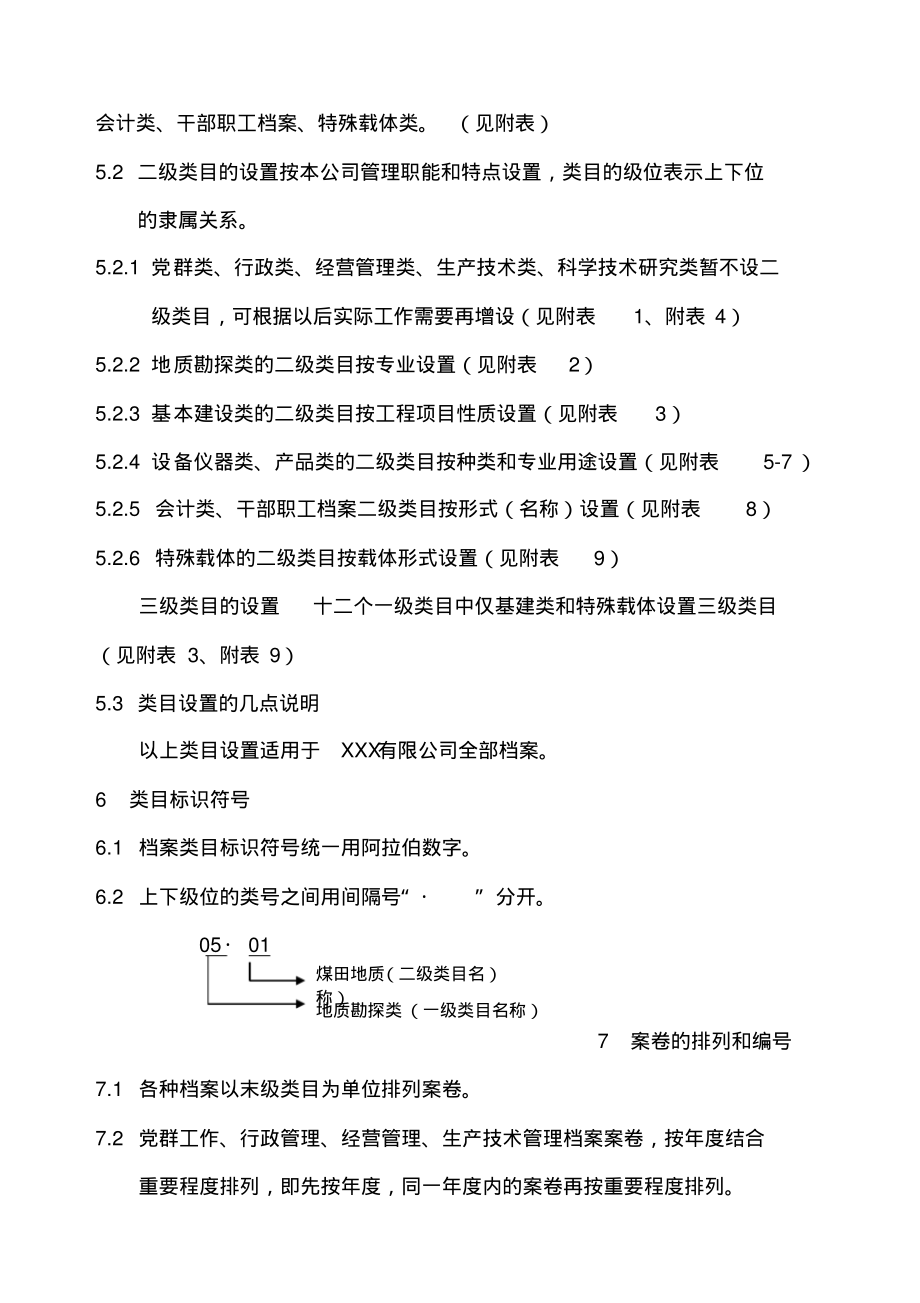 煤矿档案分类方案.pdf_第2页