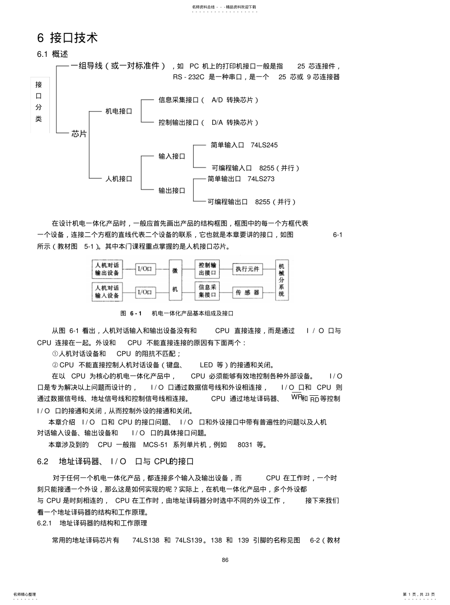 2022年2022年机电一体化接口 .pdf_第1页