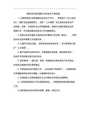 探放水队技术副队长安全生产责任制.pdf