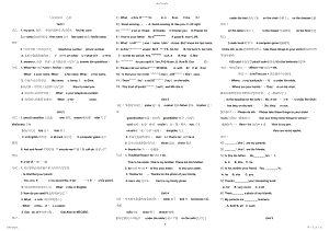 2022年新目标人教版七年级英语_上册词汇+句型+练习doc.docx