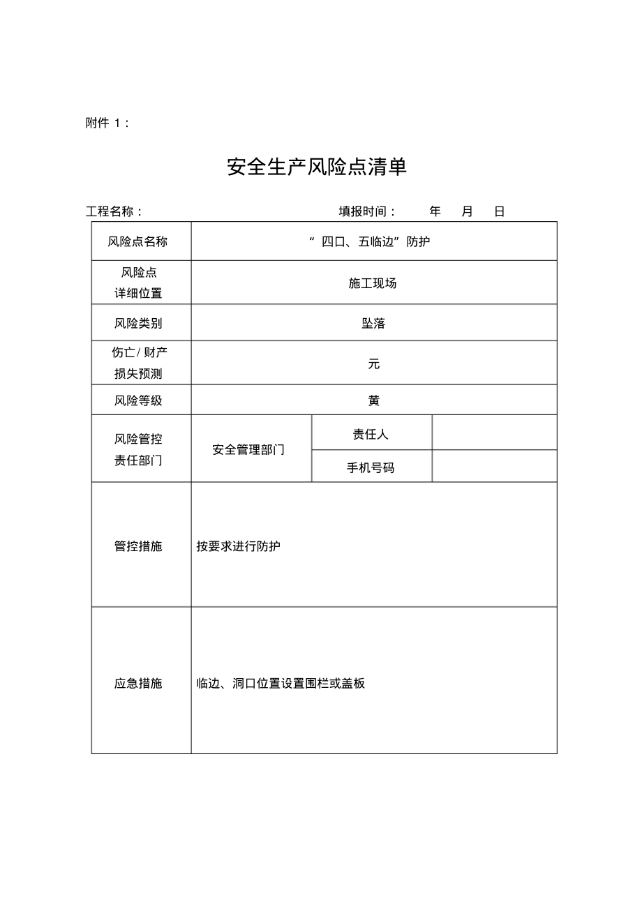 建设工程安全生产风险点清单.pdf_第2页