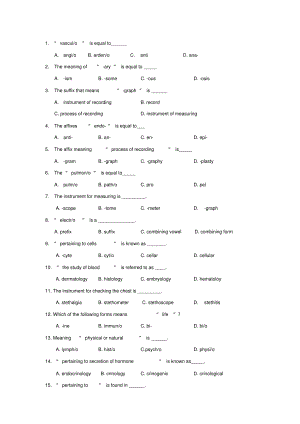 专业英语练习题2019-5-15.pdf