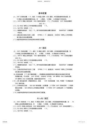 2022年无线电设备配备要求 .pdf