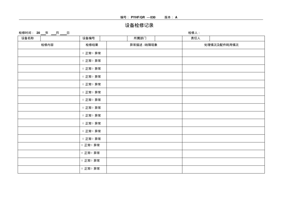 设备检修记录.pdf_第1页