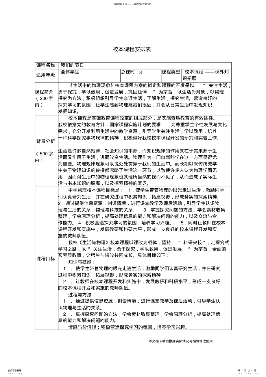 2022年校本课程纲要——生活中的物理现象_共页 .pdf_第1页