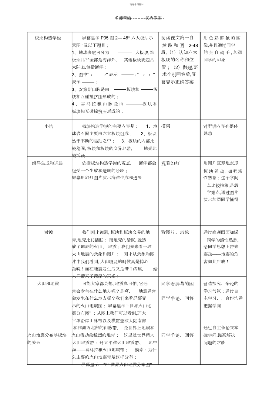 2022年海陆变迁教学设计.docx_第2页