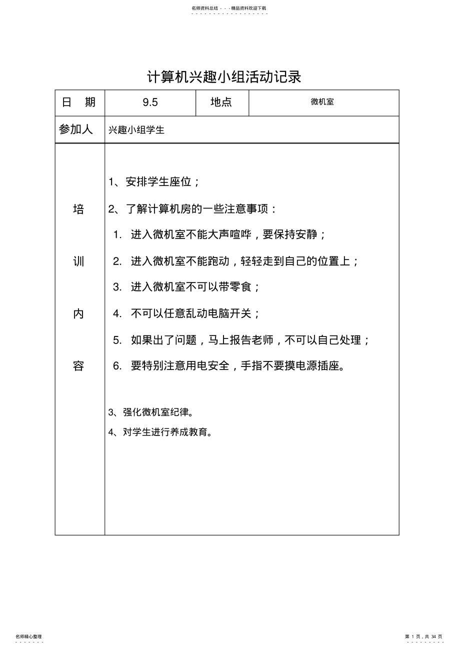 2022年2022年计算机兴趣小组活动记录 3.pdf_第1页