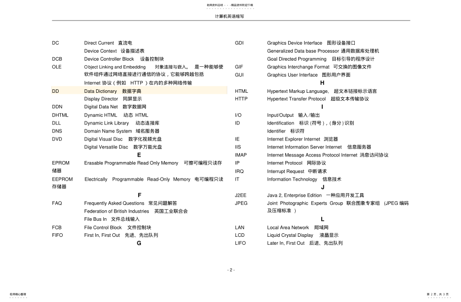 2022年2022年计算机英语缩写 .pdf_第2页