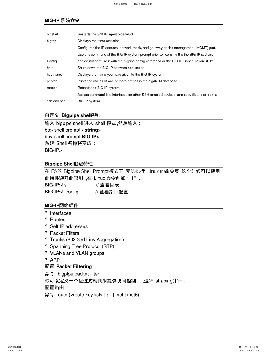 2022年F命令行配置配置手册 .pdf_第1页