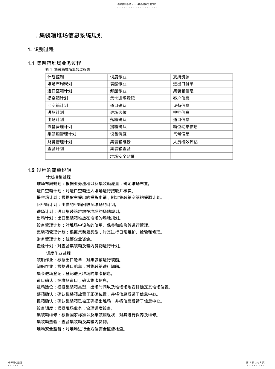 2022年2022年集装箱堆场管理信息系统 .pdf_第2页